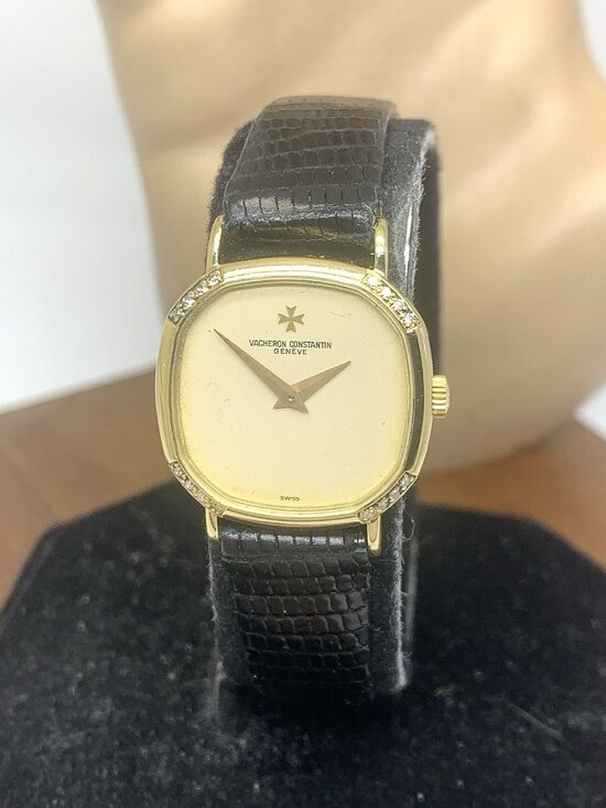 Vacheron Constatin Women\'s Watch 18K Yellow Gold Case Diamond Swiss Manual 1960 main image 16